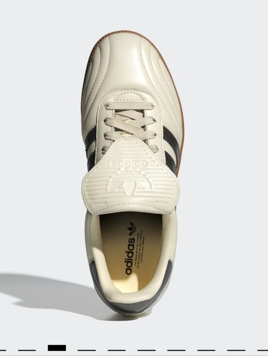 adidas Shoes - NWOT adidas Samba LT Women Cream Sneakers with Black Stripes Size 6.5 US